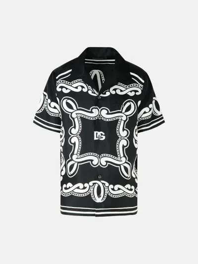 Dolce & Gabbana Black Evening Shirt