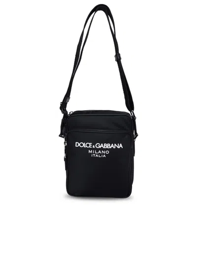 Dolce & Gabbana Man  Black Fabric Bag