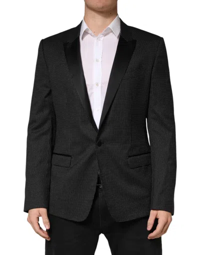 Dolce & Gabbana Fantasy Single Breasted Jacket Blazer In Black