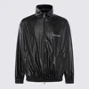 Dolce & Gabbana Faux Leather Bomber Jacket