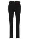 Dolce & Gabbana 5-pocket Trousers Featuring Belt Loops In Black