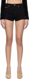 Dolce & Gabbana Black Five Pockets Denim Shorts In S9001 Variante Abbin