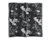 Dolce & Gabbana Black Floral Silk Square Foulard Scarf