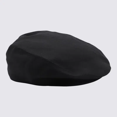 Dolce & Gabbana Black Gabardine Flat Cat