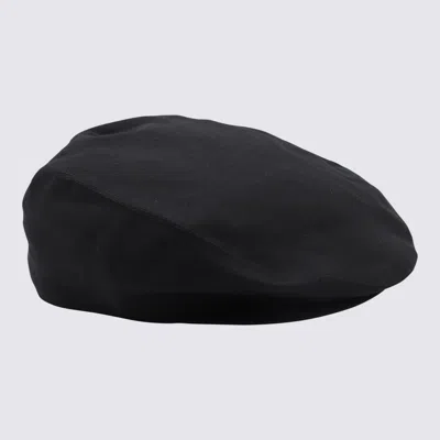 Dolce & Gabbana Black Gabardine Flat Cat