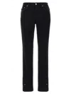Dolce & Gabbana Washed Denim Girly Jeans In Black