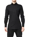 Dolce & Gabbana Black Essential Cotton Shirt
