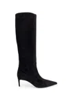 Dolce & Gabbana Black High Boots With Dg Logo