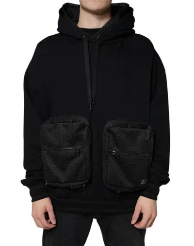 Dolce & Gabbana Hooded Pullover Men Sweatshirt Sweater In Animal Print