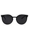Dolce & Gabbana Black Injected Sunglasses In Black