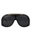 Dolce & Gabbana Black Injected Sunglasses In Black