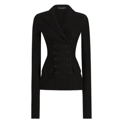 DOLCE & GABBANA BLACK JACKETS