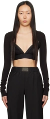 Dolce & Gabbana Black Kim Kardashian Edition Cardigan In N0000 Nero
