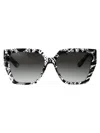 Dolce & Gabbana Black Lace Acetate Sunglasses