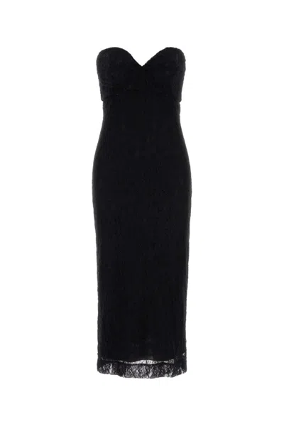 DOLCE & GABBANA BLACK LACE DRESS