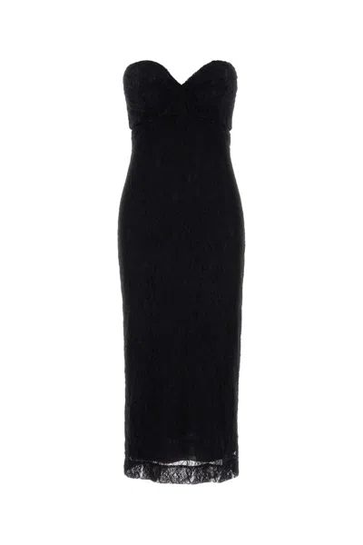 DOLCE & GABBANA BLACK LACE DRESS