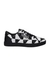 Dolce & Gabbana Black Lace-up Casual Sneakers In Black
