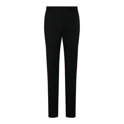 DOLCE & GABBANA DOLCE & GABBANA BLACK LANAVERGINE CLOTHING TROUSERS