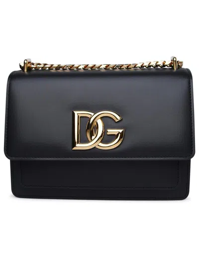 Dolce & Gabbana Black Leather Bag Women