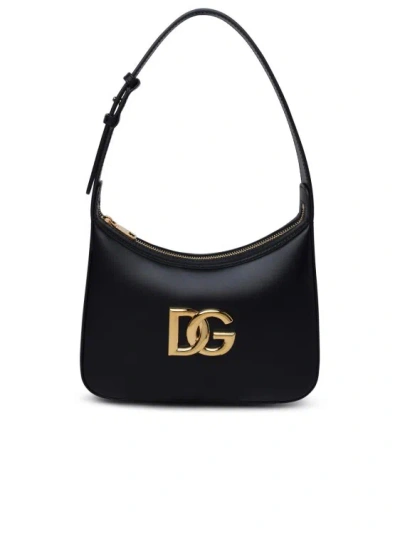 DOLCE & GABBANA DOLCE & GABBANA BLACK LEATHER BAG