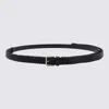 Dolce & Gabbana Belts Blacks And Greys In Black