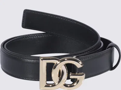 Dolce & Gabbana Belts Blacks And Greys