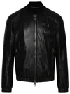 Dolce & Gabbana Black Dg Essential Bomber Jacket In Black