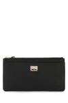 Dolce & Gabbana Black Leather Card Holder
