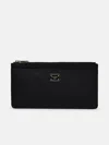 Dolce & Gabbana Black Leather Card Holder In Black