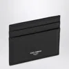 Dolce & Gabbana Dolce&gabbana Black Leather Bi Fold Wallet With Logo In Black