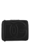 Dolce & Gabbana Large Logo Leather Camera Bag