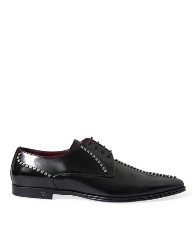 Dolce & Gabbana Lace-up Shoes In Black