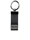 Dolce & Gabbana Men Keychain With Logoed Label In Black