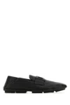 Dolce & Gabbana Dg Logo Leather Loafers