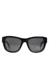 Dolce & Gabbana Black Leather Frame Dg4177 Tinted Lens Sunglasses