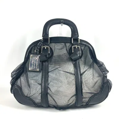 Pre-owned Dolce & Gabbana Black Leather Handbag Tote Bag ()