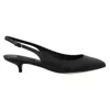 Dolce & Gabbana Black Leather High Heel Pumps In Black
