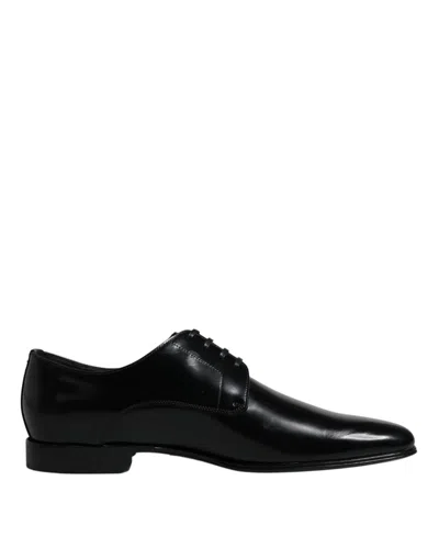 Dolce & Gabbana Lace-up Shoes In Black
