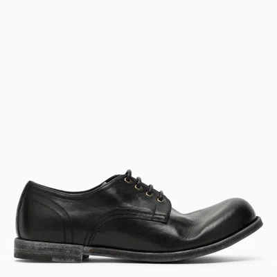 Dolce & Gabbana Black Leather Lace-up Shoes