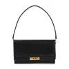 Dolce & Gabbana Marlene Black Calf Leather Shoulder Bag