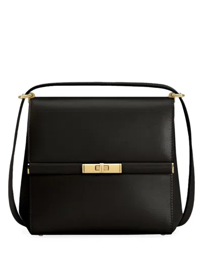 DOLCE & GABBANA DOLCE & GABBANA BLACK LEATHER MARLENE CROSSBODY BAG