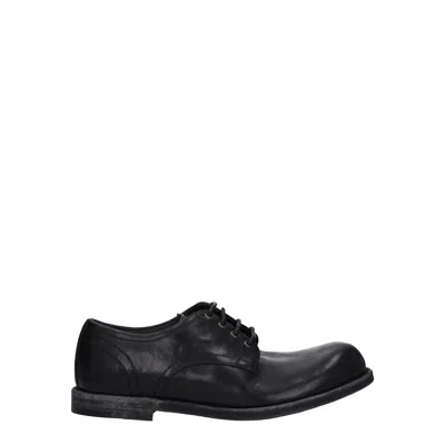 Dolce & Gabbana Man Lace-up Shoes Black Size 9 Leather