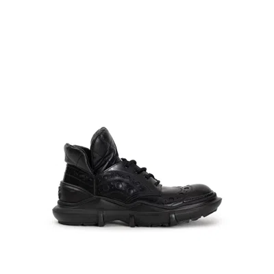 Dolce & Gabbana Black Leather Oxfords And Derby