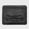 Dolce & Gabbana Black Leather Pouches In Black