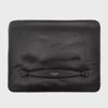 Dolce & Gabbana Black Leather Pouches