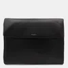 Dolce & Gabbana Black Leather Pouches