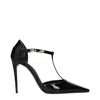 Dolce & Gabbana Black Leather Pumps In Black
