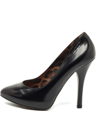 Pre-owned Dolce & Gabbana Black Leather Pumps