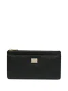 Dolce & Gabbana Dolce&gabbana Dauphine Zipped Card Holder In Black