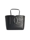 Dolce & Gabbana Dg Logo Small Tote Bag In Grey